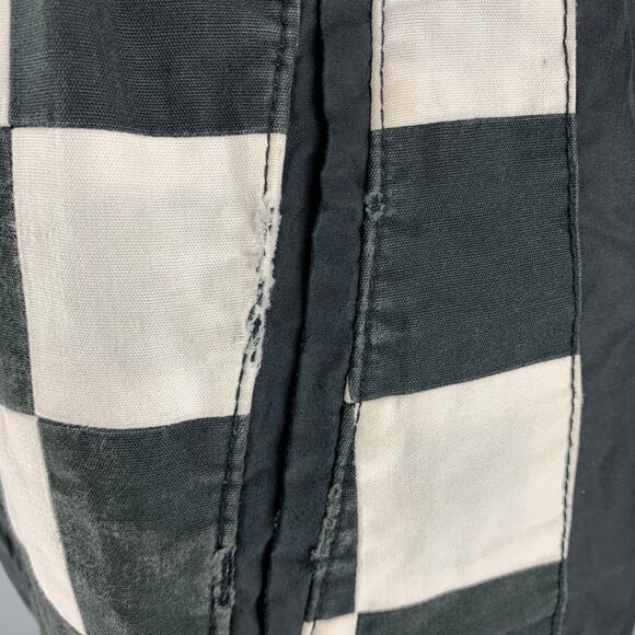 COMME des GARCONS HOMME PLUS Size M Black White Polyester Shorts - Picture 5 of 6